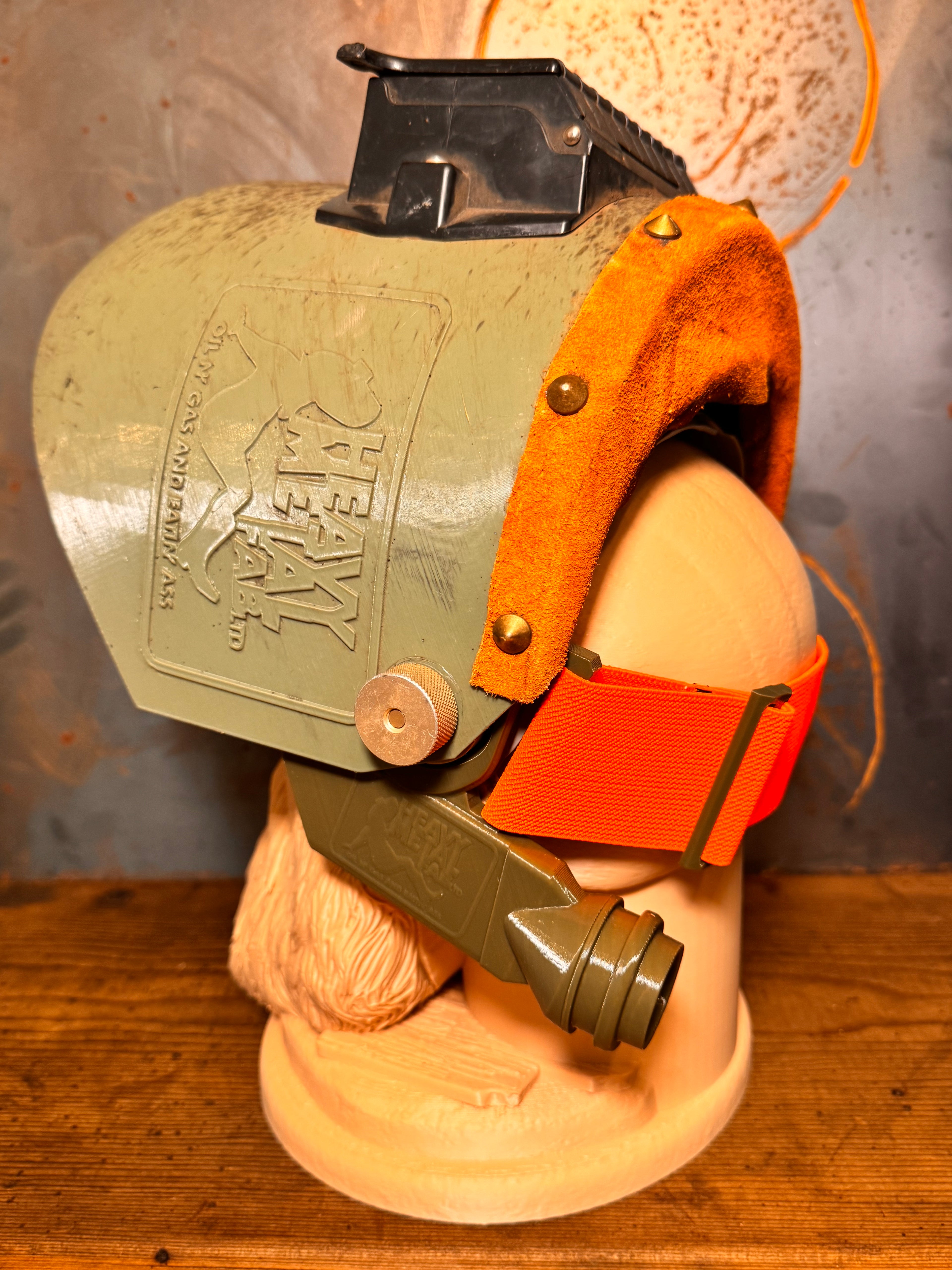 Army Green Attachment with Hunter Orange Band