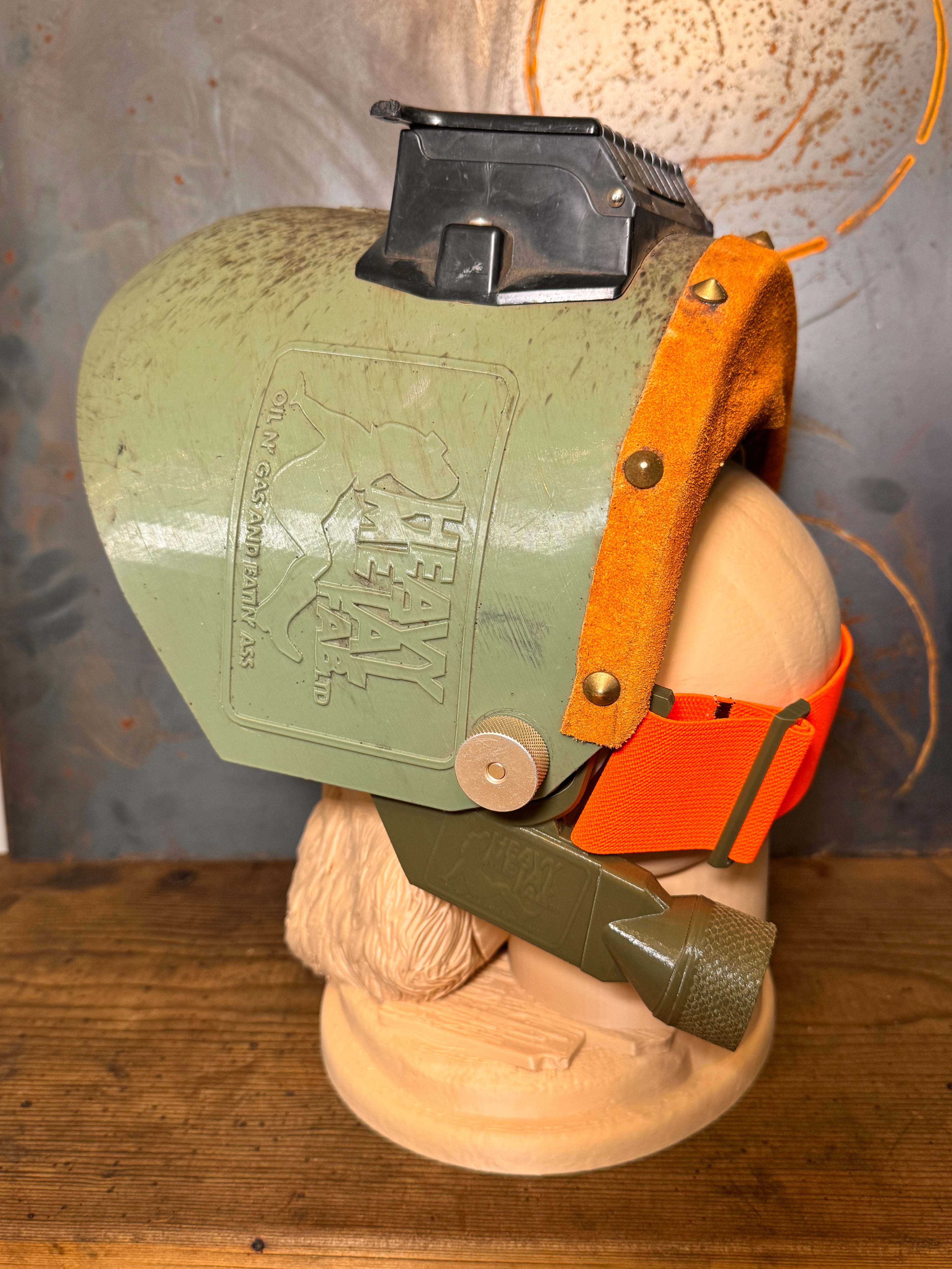 Army Green Attachment with Hunter Orange Band