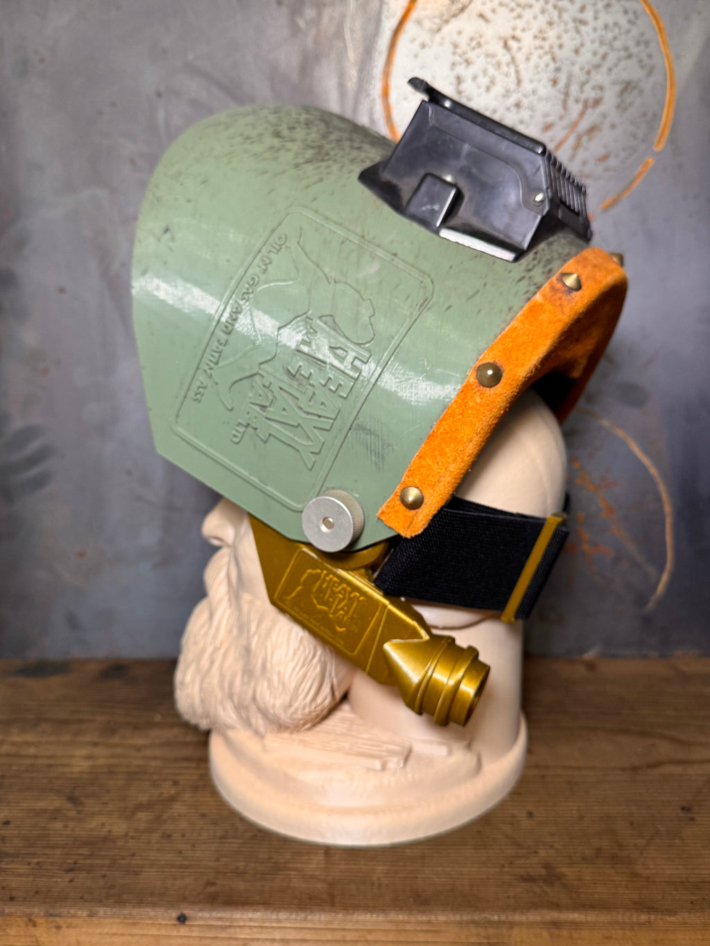 Gold Attachment with Black Band