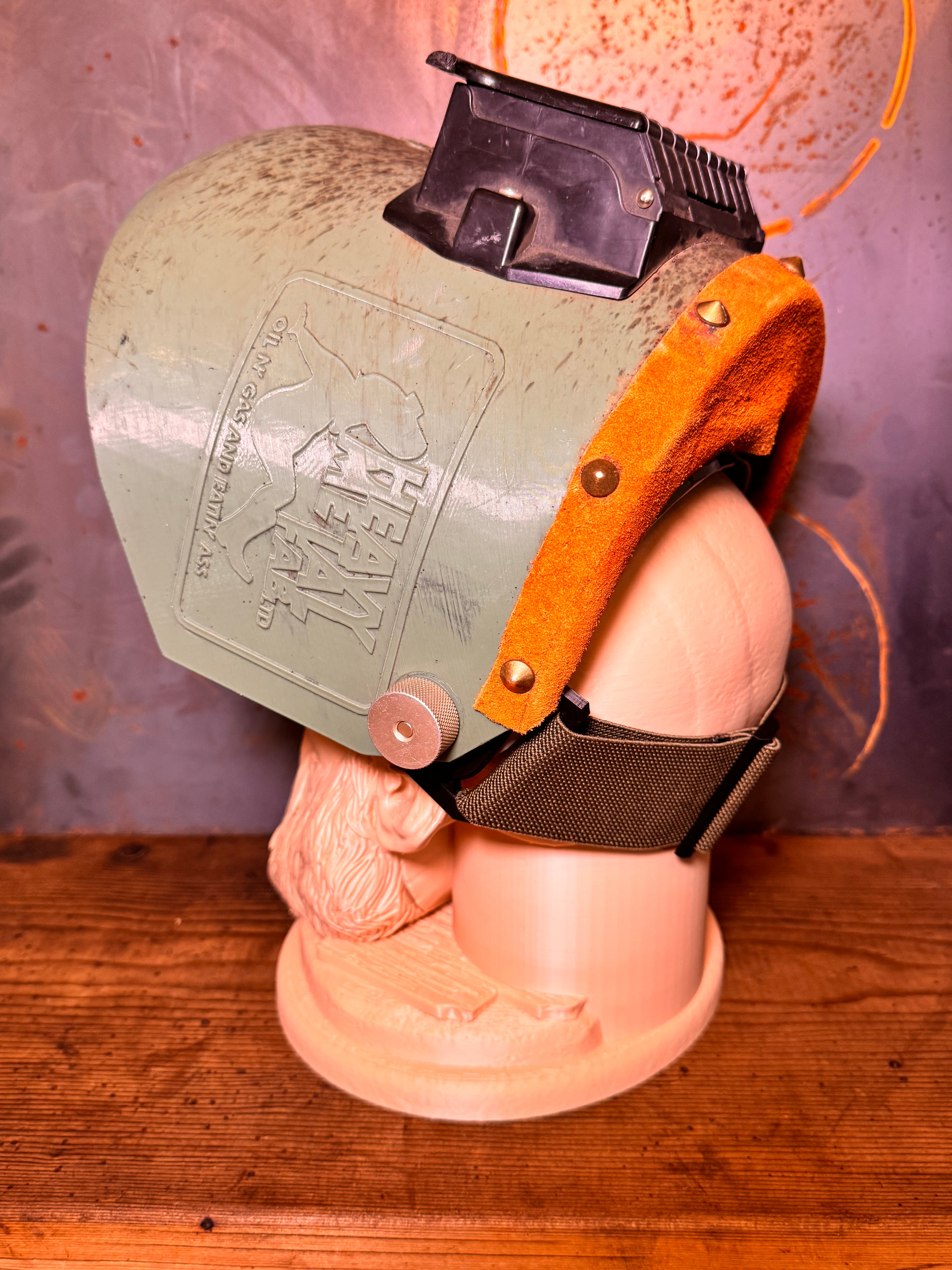 Black on Army Green Band Only