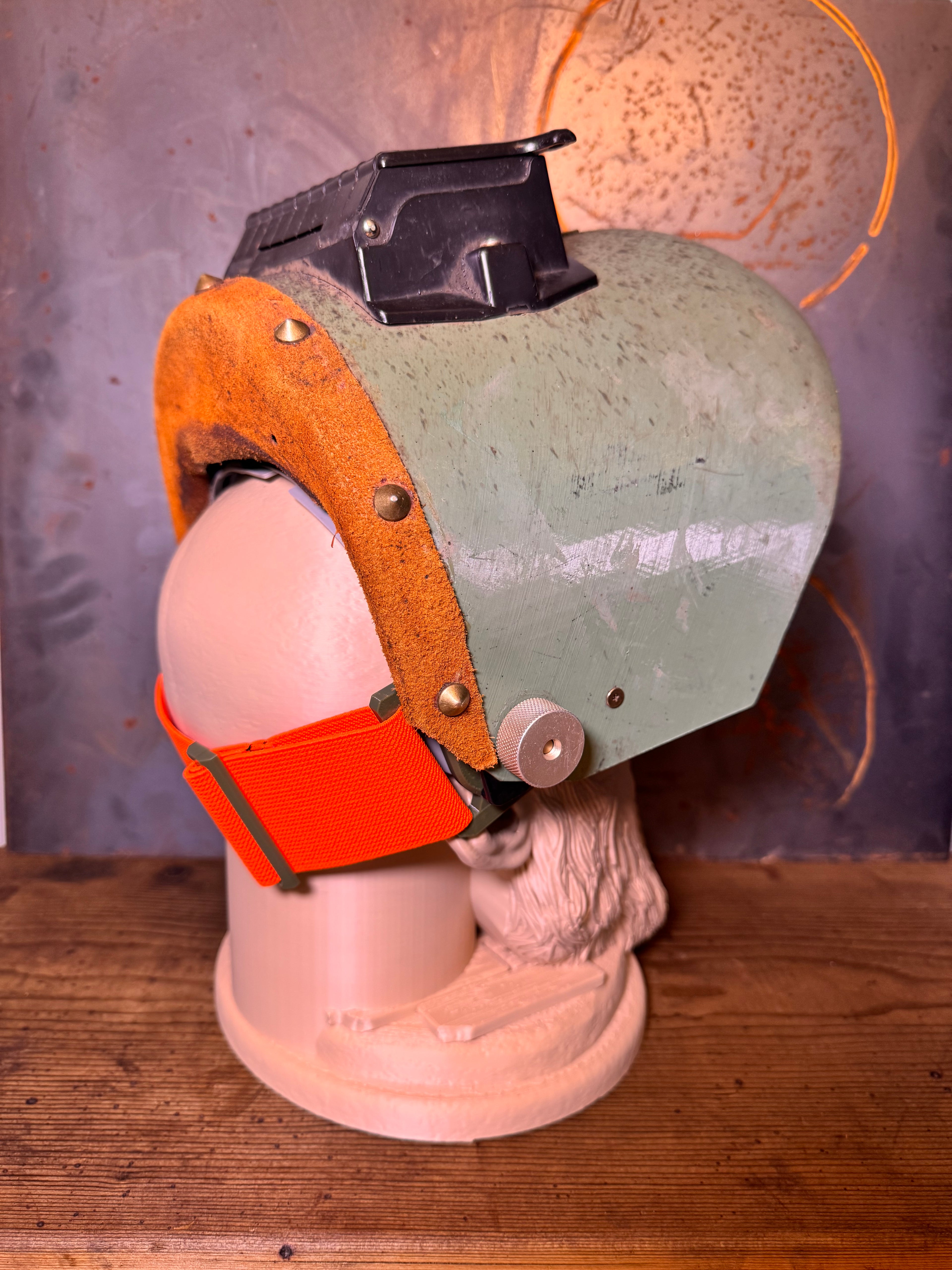 Army Green on Hunter Orange Band Only